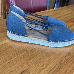 Denim Rockport Sandals-never worn!